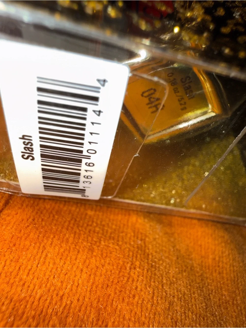 Splash Lip Gloss in Gold Glitter